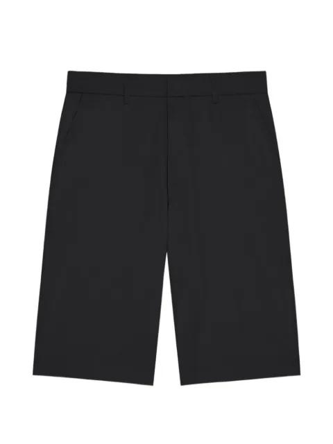 patch-detail tailored chino shorts by GIVENCHY
