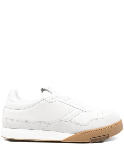 perforated-detail panelled sneakers by GIVENCHY