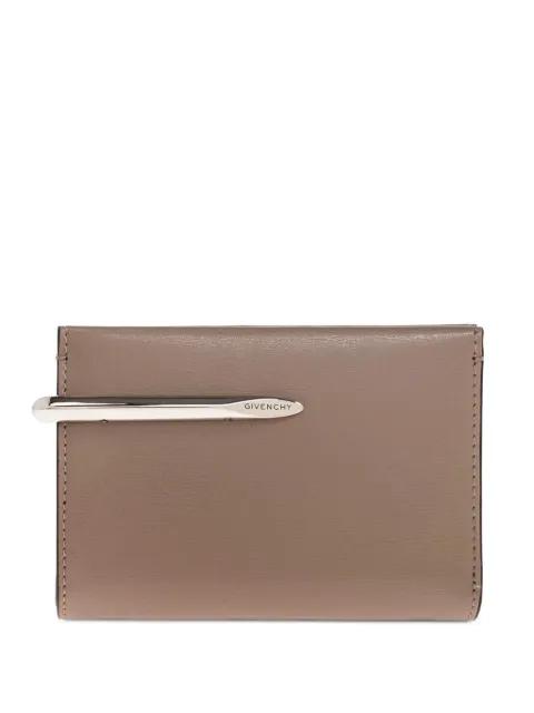 pinch-line leather wallet by GIVENCHY