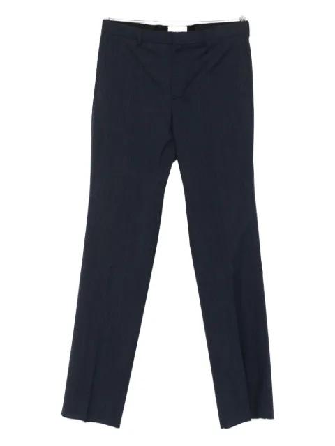 pinstripe flat-front trousers by GIVENCHY
