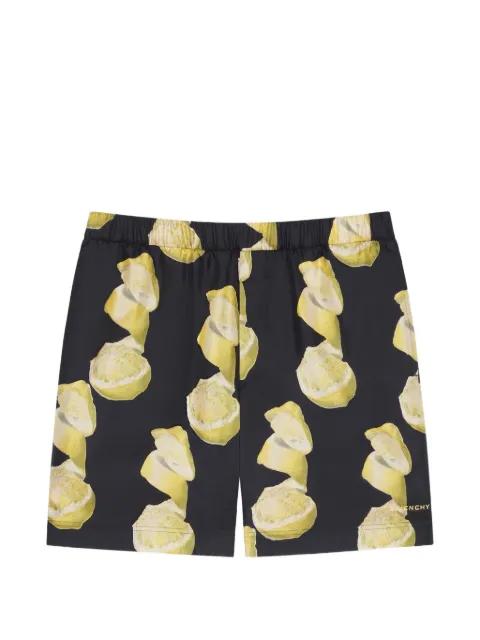 plage-print swimshorts by GIVENCHY