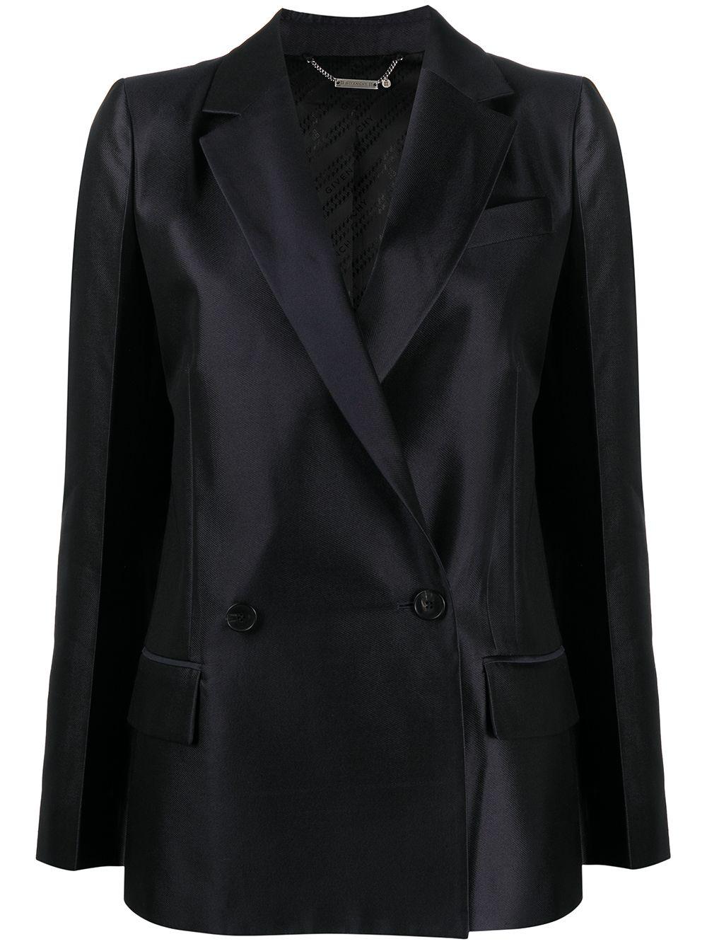 plain double-breasted blazer by GIVENCHY
