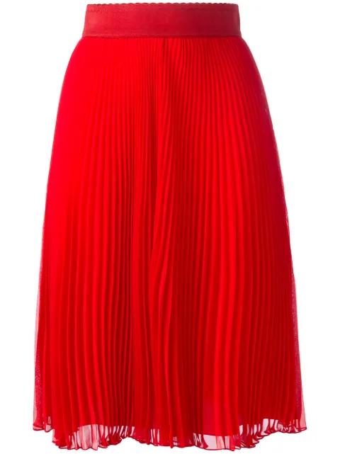 plissè mid-length skirt by GIVENCHY