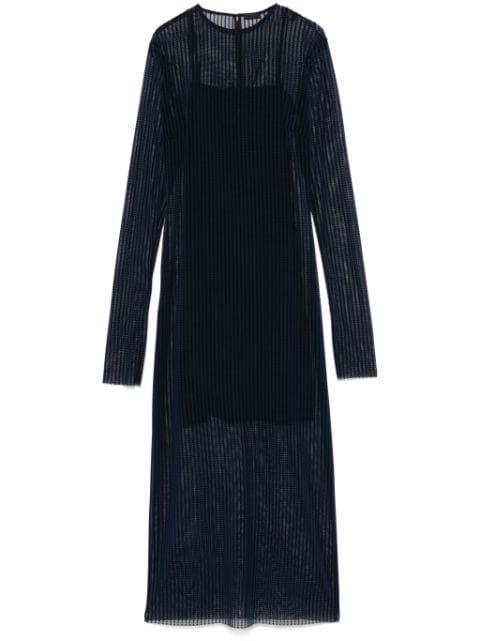 polka-dot mesh midi dress by GIVENCHY