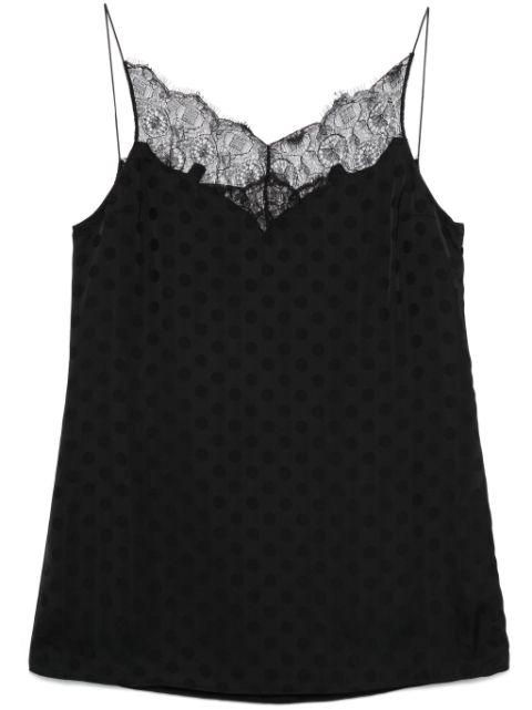 polka-dot tank top by GIVENCHY