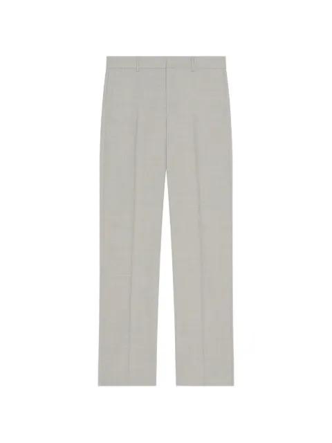 pressed-crease wool trousers by GIVENCHY
