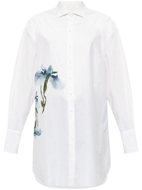 printed poplin shirt by GIVENCHY