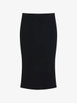 rear-pleat midi skirt by GIVENCHY