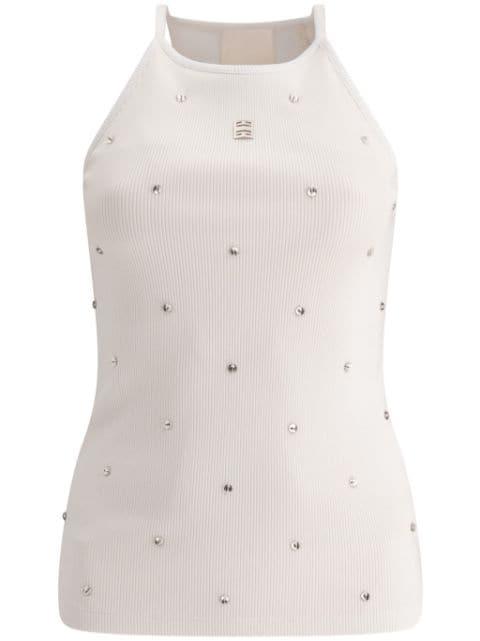 rhinestone-embellished top by GIVENCHY