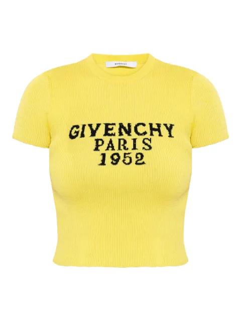 ribbed logo top by GIVENCHY