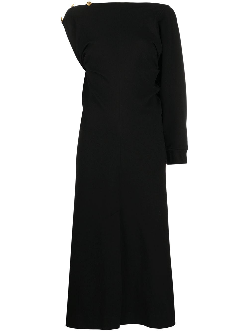 ribbed one-sleeve dress by GIVENCHY
