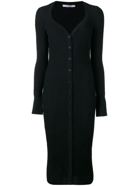 ribbed wool cardi-coat by GIVENCHY