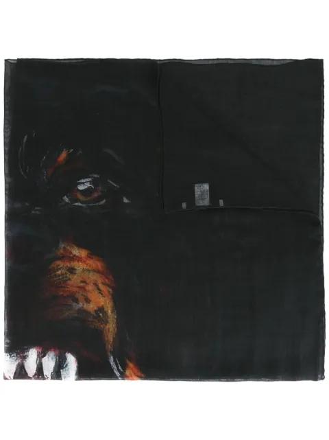 rottweiler print scarf by GIVENCHY