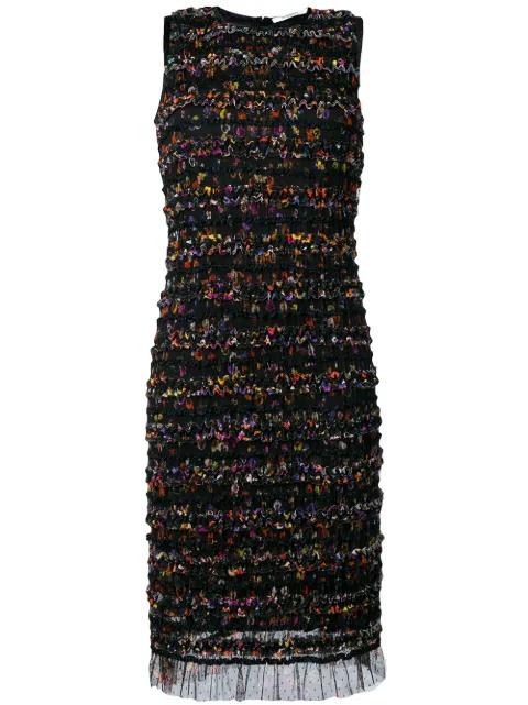 ruffle-textured midi dress by GIVENCHY