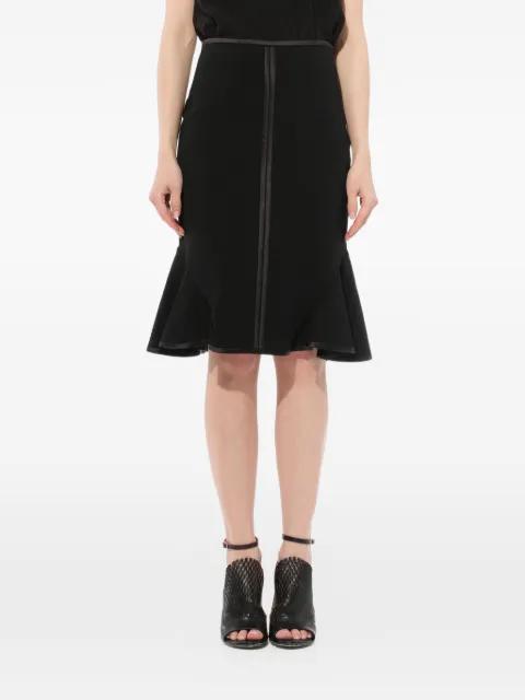 ruffled satin-trim skirt by GIVENCHY