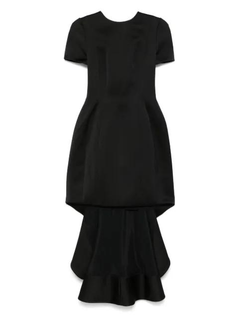 satin asymmetric dress by GIVENCHY