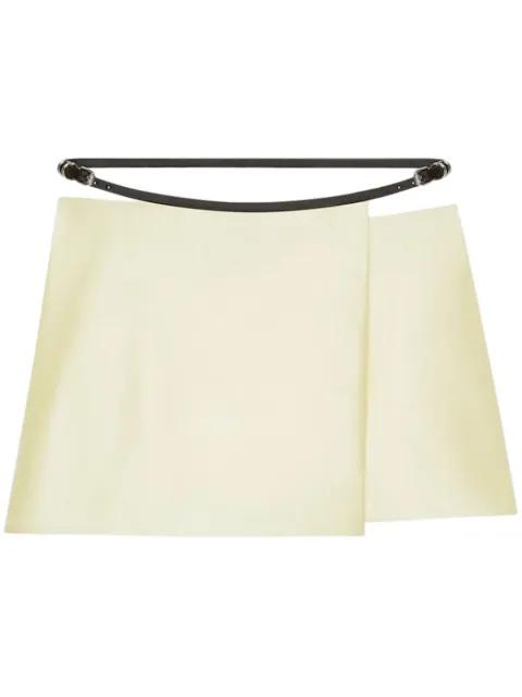 satin mini skirt by GIVENCHY