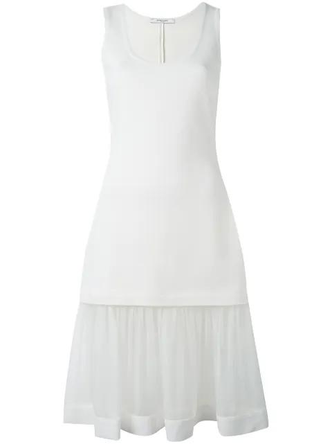 sheer-skirt midi dress by GIVENCHY