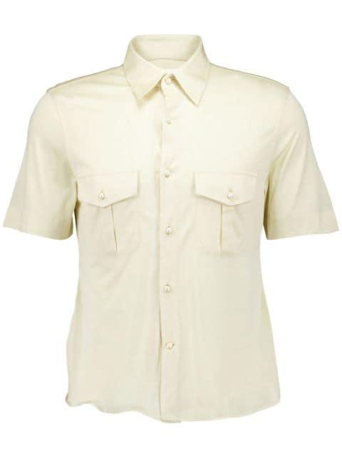 short-sleeve silk shirt by GIVENCHY