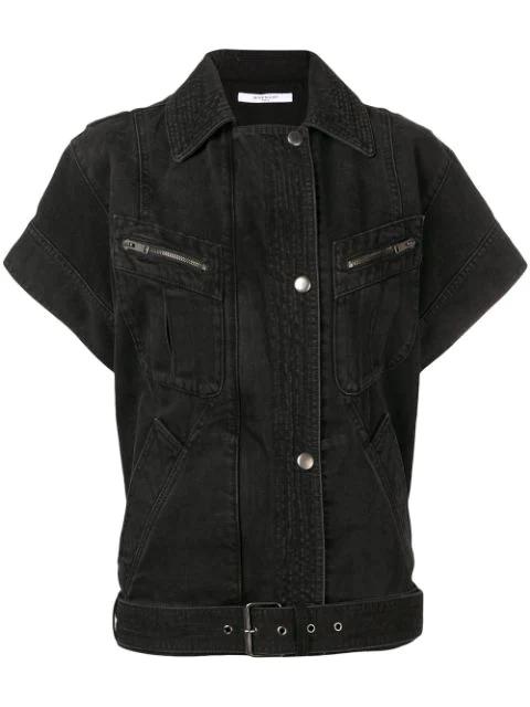 short-sleeved denim jacket by GIVENCHY
