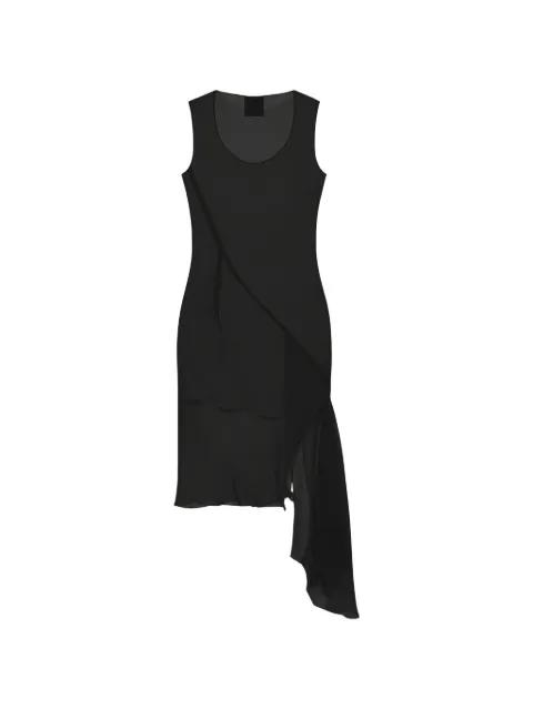 silk asymmetric dress by GIVENCHY
