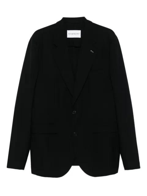 single-breasted wool blazer by GIVENCHY