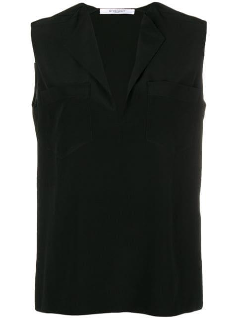 sleeveless top by GIVENCHY