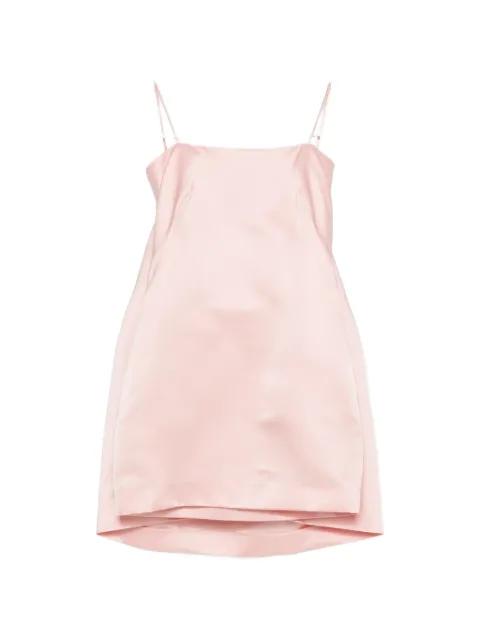 sliced A-line mini cape dress by GIVENCHY