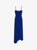 sliced long slashed dress in velvet by GIVENCHY sliced long slashed dress in velvet by GIVENCHY