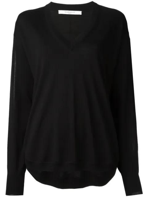 slit sleeves sweater by GIVENCHY