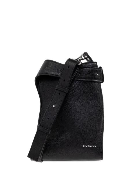 small leather belted messenger bag by GIVENCHY