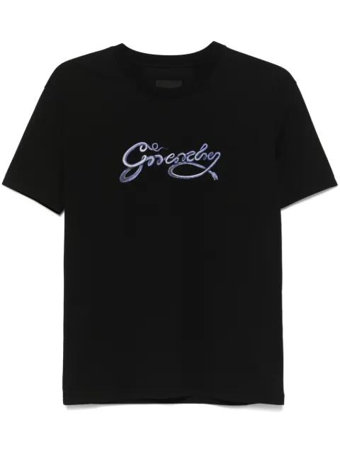 snake-print T-shirt by GIVENCHY