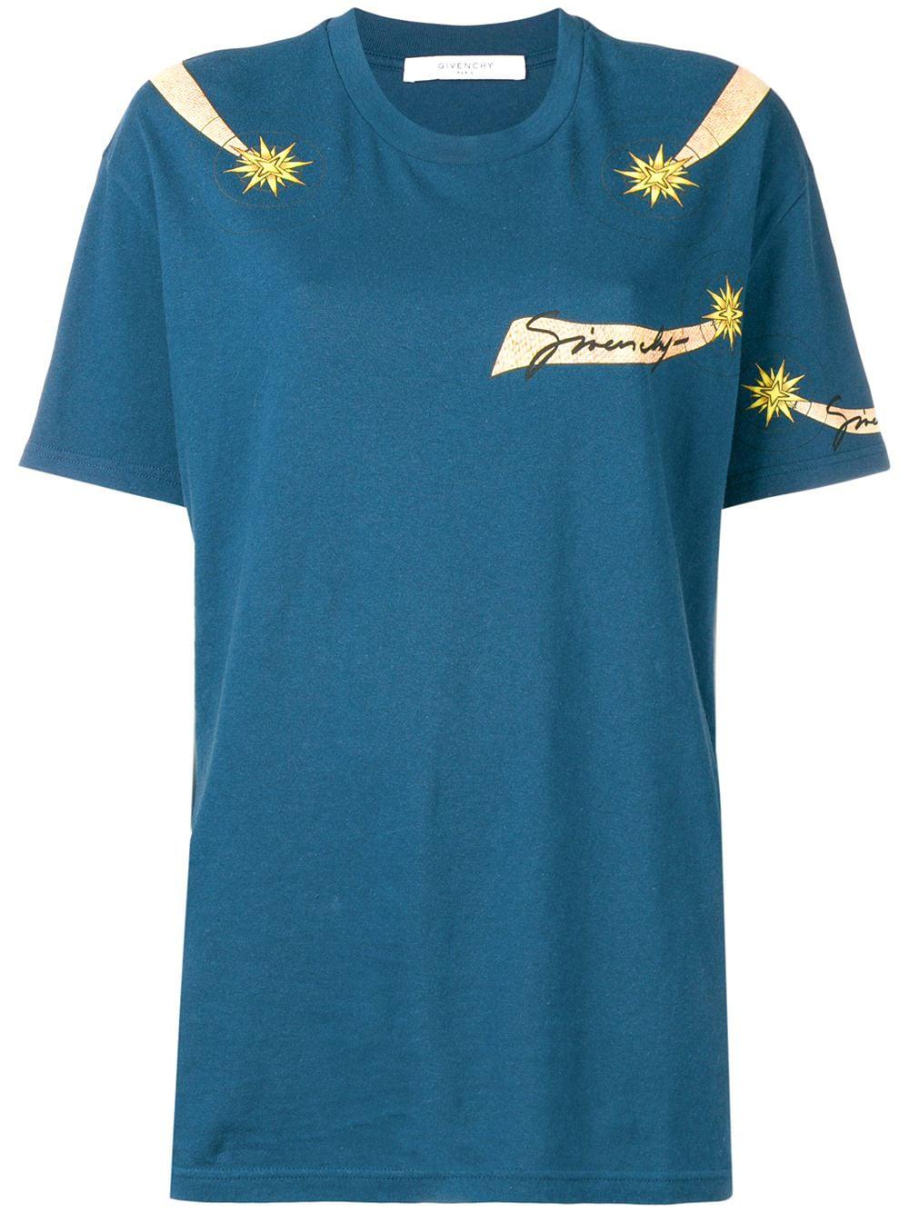 star print T-shirt by GIVENCHY