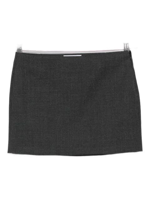 straight wool mini skirt by GIVENCHY