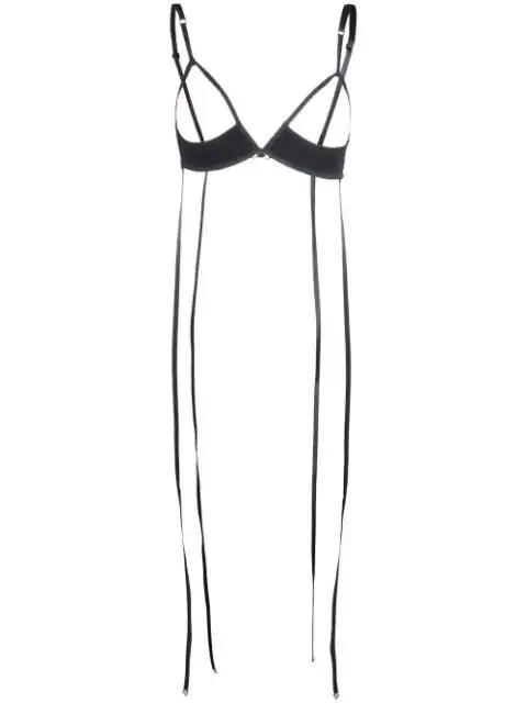 strap-detail cut-out bra by GIVENCHY