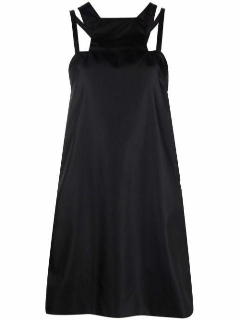 strap-detail cut-out sleeveless shift dress by GIVENCHY