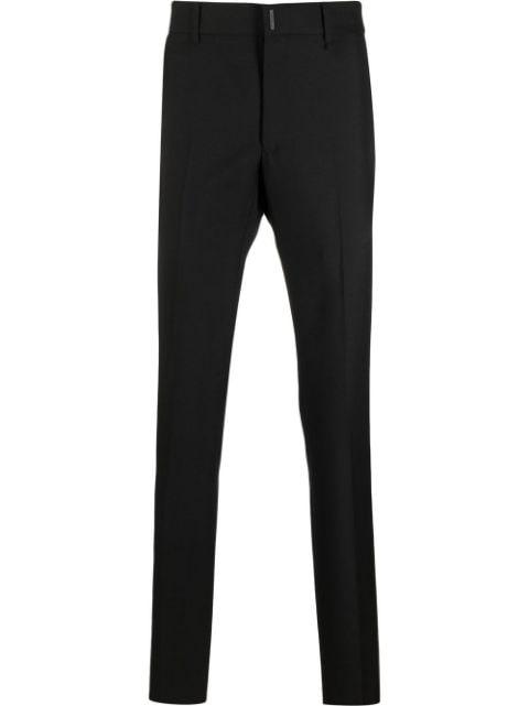 tailored wool-mohair blend trousers by GIVENCHY