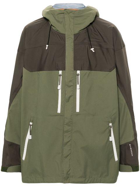 technical hoodied jacket by GIVENCHY