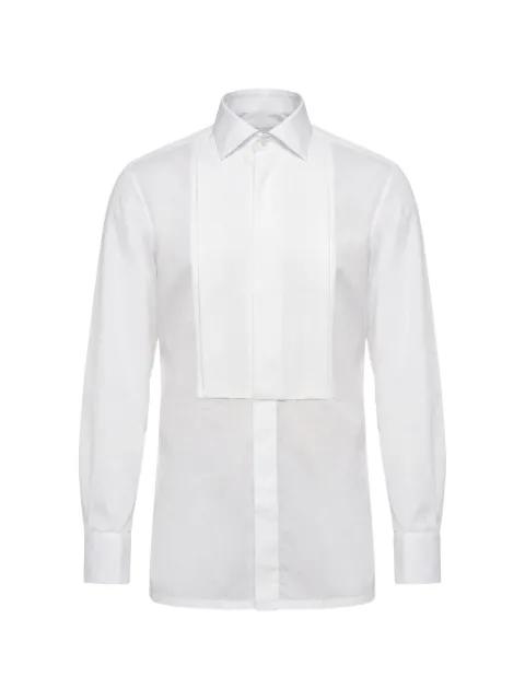 tuxedo hidden-placket shirt by GIVENCHY