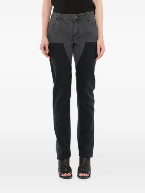 two-tone panelled jeans by GIVENCHY