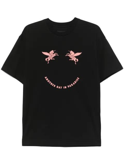 unicorns-embroidered cotton T-shirt by GIVENCHY