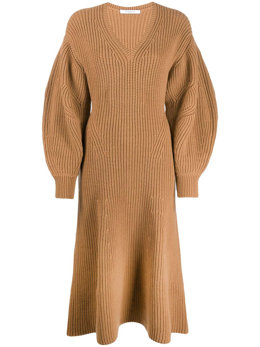 v-neck jumper dress by GIVENCHY