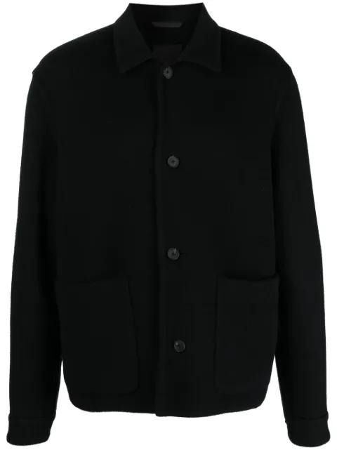 wool-blend shirt jacket by GIVENCHY