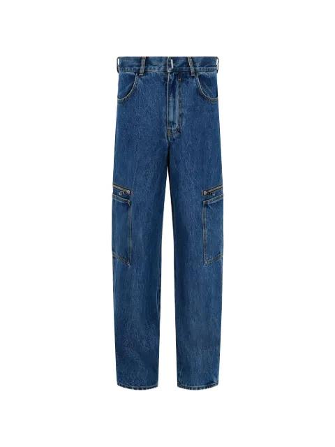 zip-detail cargo pants by GIVENCHY
