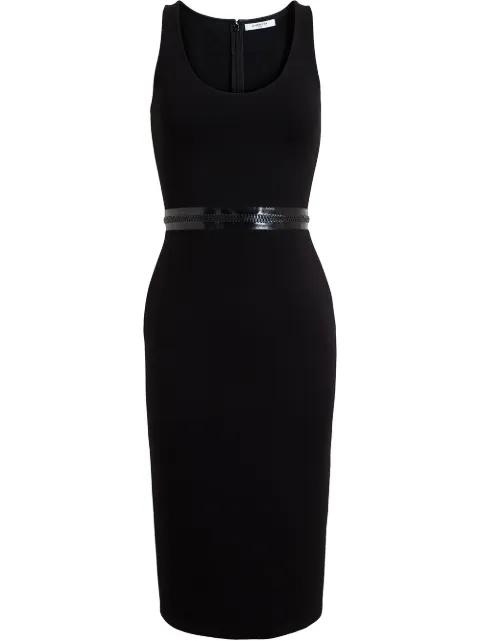 zip detail pencil dress by GIVENCHY