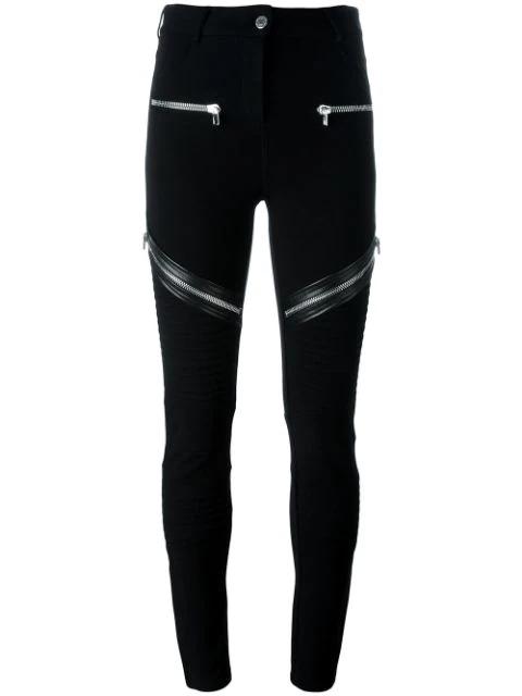 zip-detail skinny trousers by GIVENCHY