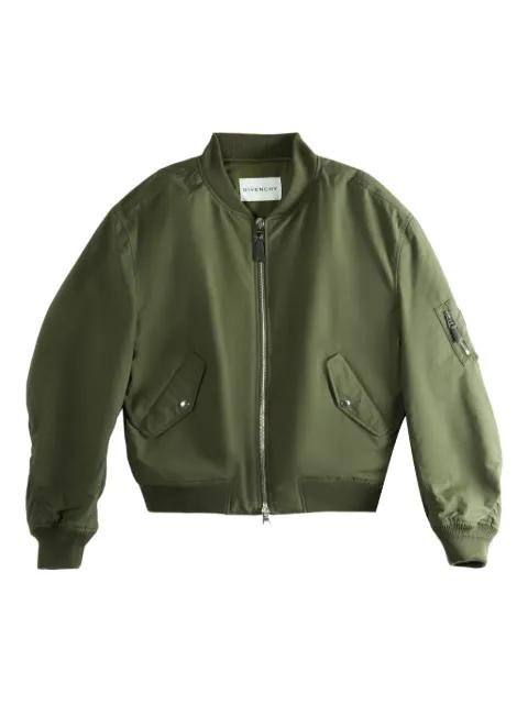 zip pocket cotton jacket by GIVENCHY