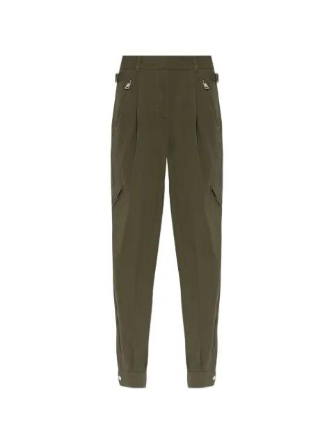 zip-pocket pleated trousers by GIVENCHY