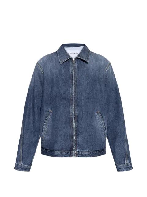 zip-up cotton jacket by GIVENCHY