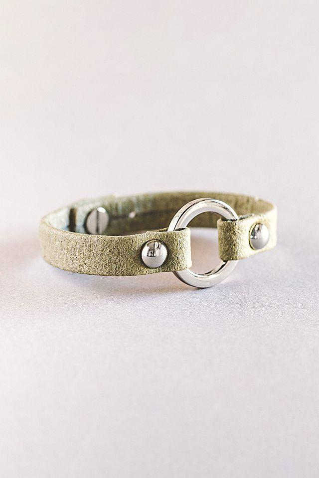 Giving Bracelets Silver One Love Vegan Bracelet by GIVING BRACELETS | FREE PEOPLE